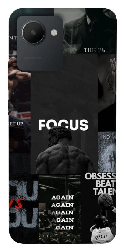 Чехол на Realme C30s Focus collage фото 1 из 1