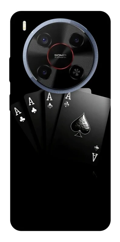 Чохол на ZTE Blade V70 Max Black Cards фото 1 з 1