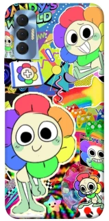 Чохол на TECNO Spark 8P Dandy world collage фото 1 з 1