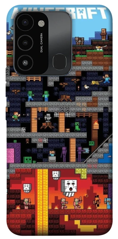 Чохол на TECNO Spark 8C Minecraft фото 1 з 1