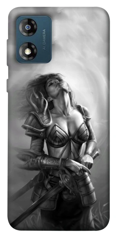 Чохол на Motorola Moto E13 Goddess of war ver.8 фото 1 з 1