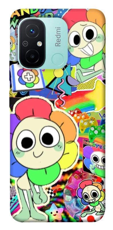 Чехол на Xiaomi Redmi 12C / Poco C55 Dandy world collage фото 1 из 1
