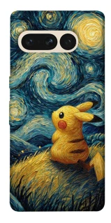 Чохол на Google Pixel 7 Pro Pikachu and Van Gogh фото 1 з 1