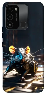 Чехол на TECNO Spark 8C Cyber rat фото 1 из 1