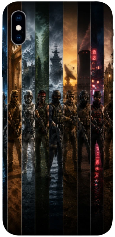 Чехол на Apple iPhone XS Max (6.5") Counter-Strike ver.3 фото 1 из 1