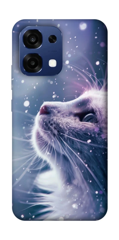 Чехол на Oppo A6 Pro 4G/5G Snow cat фото 1 из 2