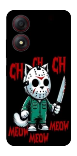 Чехол на ZTE Blade A34 4G Lucky Friday 13th Cat фото 1 из 1