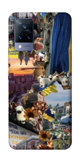 Чехол на Vivo V21 Ukraine style ver.2 фото 1 из 1
