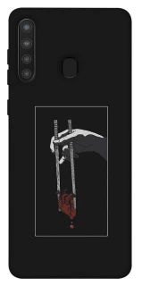 Чехол на Samsung Galaxy A21 Палочки сердцееда фото 1 из 1