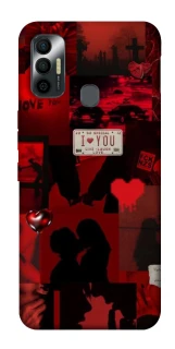 Чохол на TECNO Spark 7 Love collage ver.2 фото 1 з 1