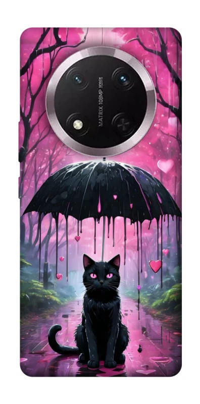 Чохол на Honor X9c Black cat фото 1 з 1