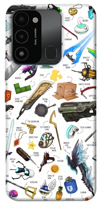 Чехол на TECNO Spark 8C Equipment ver.2 фото 1 из 1