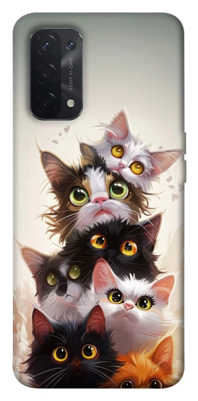 Чохол на Oppo A54 5G / A74 5G Сat eyes фото 1 з 1
