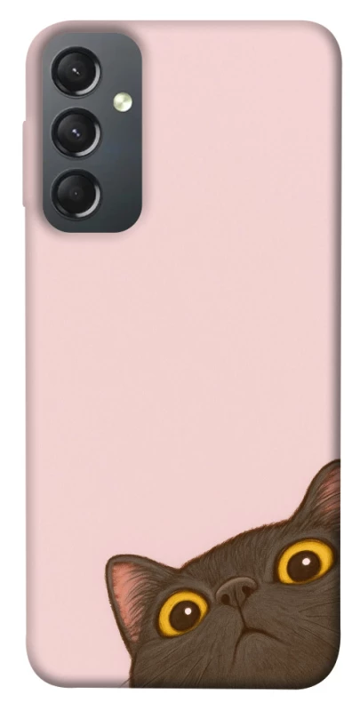 Чехол на Samsung Galaxy A24 4G Peeping cat фото 1 Чехол на Samsung Galaxy A24 4G Peeping cat фото 1 из 1