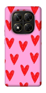 Чехол на Xiaomi Poco X7 Red hearts 2 фото 1 из 1