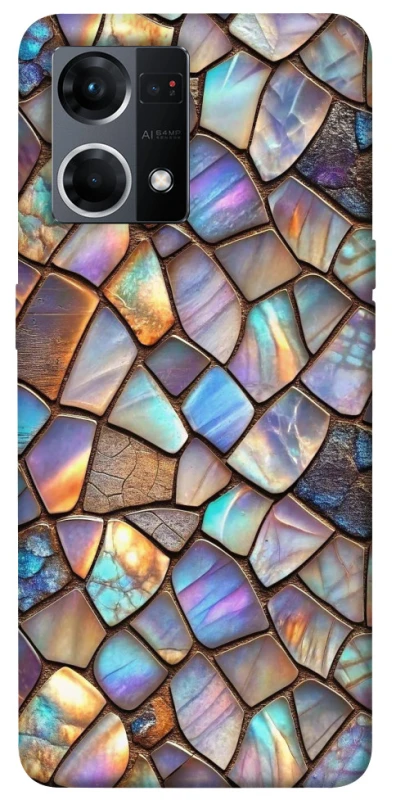 Чохол на Oppo Reno 7 4G Nature Mosaic ver.1 фото 1 з 1