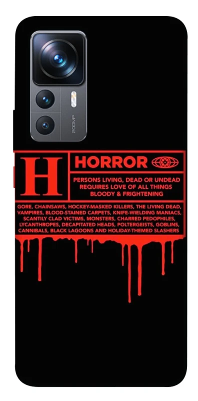 Чохол на Xiaomi 12T / 12T Pro Horror Halloween фото 1 з 1