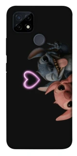Чохол на Realme C21Y Love Stitch & Angel фото 1 з 1