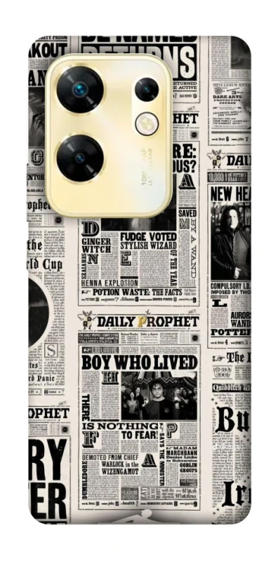 Чохол на Infinix Zero 30 4G Harry Potter newspaper фото 1 з 1