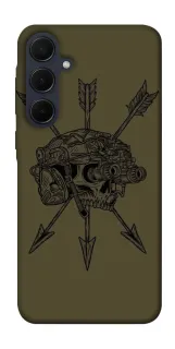 Чохол на Samsung Galaxy A35 Mil skull фото 1 з 1