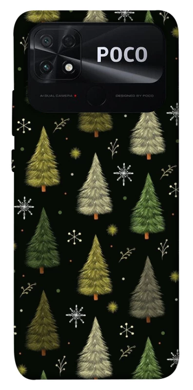 Чохол на Xiaomi Poco C40 Новорічний v42 фото 1 з 1