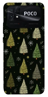 Чохол на Xiaomi Poco C40 Новорічний v42 фото 1 з 1