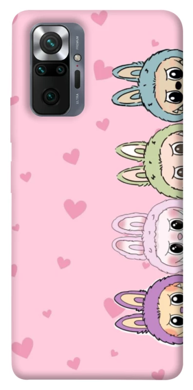 Чохол на Xiaomi Redmi Note 10 Pro All Labubu 4 фото 1 з 1