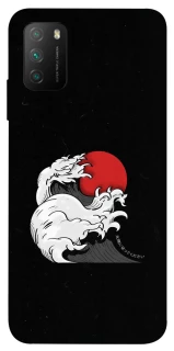 Чехол на Xiaomi Poco M3 Волны Японии v2 фото 1 из 1