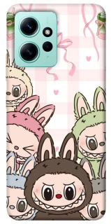 Чохол на Xiaomi Redmi Note 12 4G All Labubu 2 фото 1 з 1