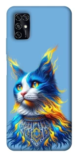 Чехол на ZTE Blade V2020 Smart Кот патриот фото 1 из 1