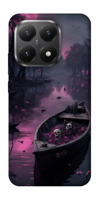 Чохол на Xiaomi 15T Boat and flamingo фото 1 з 1