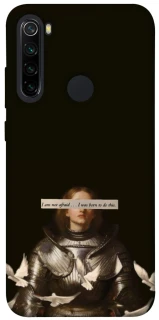 Чехол на Xiaomi Redmi Note 8 Not afraid фото 1 из 1