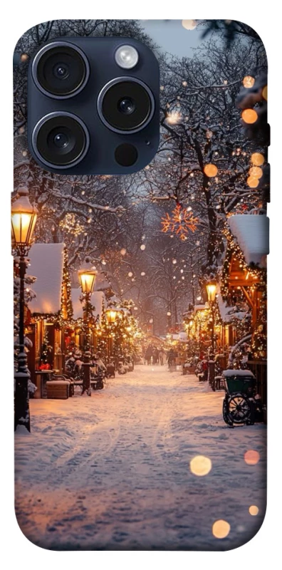 Чохол на Apple iPhone 15 Pro (6.1") Новорічний v50 фото 1 з 1