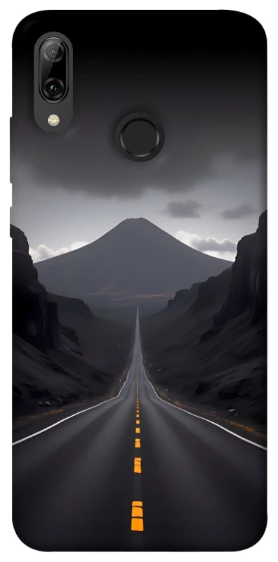 Чехол на Huawei P Smart (2019) Black mountains фото 1 из 1