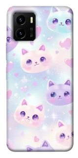 Чехол на Vivo Y15s Funny Kittens ver.4 фото 1 из 1