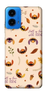 Чохол на Motorola Moto G45 Fall in love with Stitch фото 1 з 1