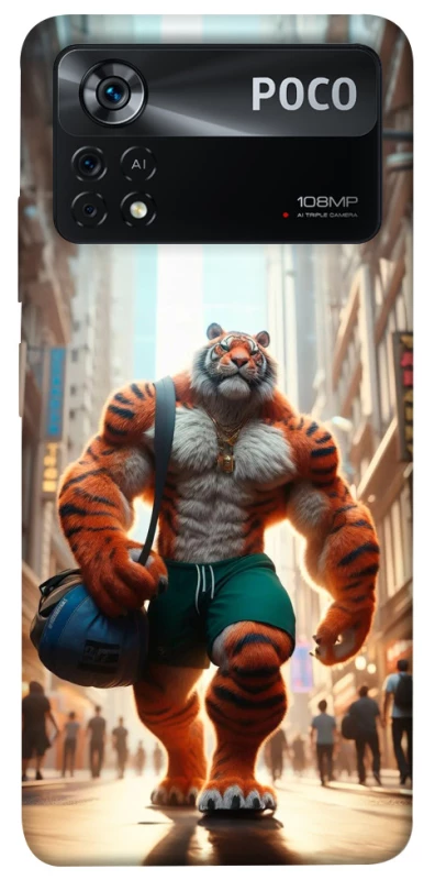 Чехол на Xiaomi Poco X4 Pro 5G Тигр фото 1 из 1