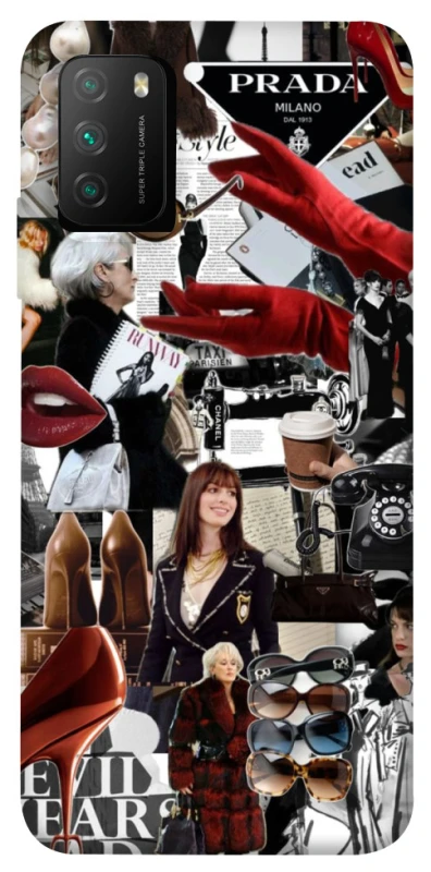 Чохол на Xiaomi Poco M3 Fashion collage ver.13 фото 1 з 1