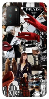 Чохол на Xiaomi Poco M3 Fashion collage ver.13 фото 1 з 1