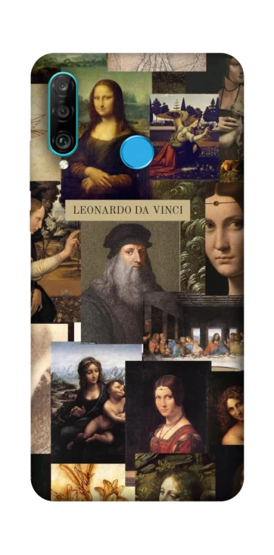 Чехол на Huawei P30 lite Leonardo da Vinci фото 1 из 1