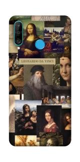 Чехол на Huawei P30 lite Leonardo da Vinci фото 1 из 1