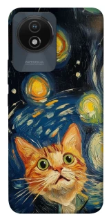 Чохол на Vivo Y02 paint cat фото 1 з 1