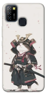 Чохол на Infinix Hot 10 Lite Samurai Cat Warrior фото 1 з 1