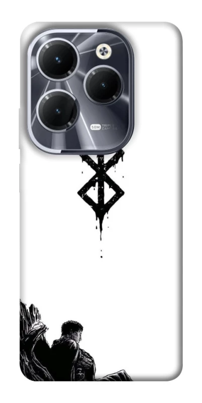 Чохол на Infinix Hot 40 berserk white фото 1 з 1