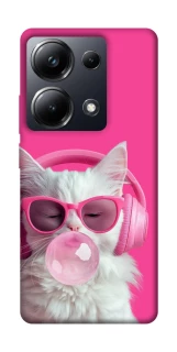 Чохол на Xiaomi Poco M6 Pro 4G Pink kitty фото 1 Чохол на Xiaomi Poco M6 Pro 4G Pink kitty фото 1 з 1