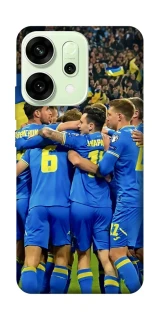 Чехол на Oppo Reno 14 Сборная Украины v3 фото 1 из 1