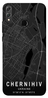 Чохол на Huawei Honor 8X Chernihiv map фото 1 з 1