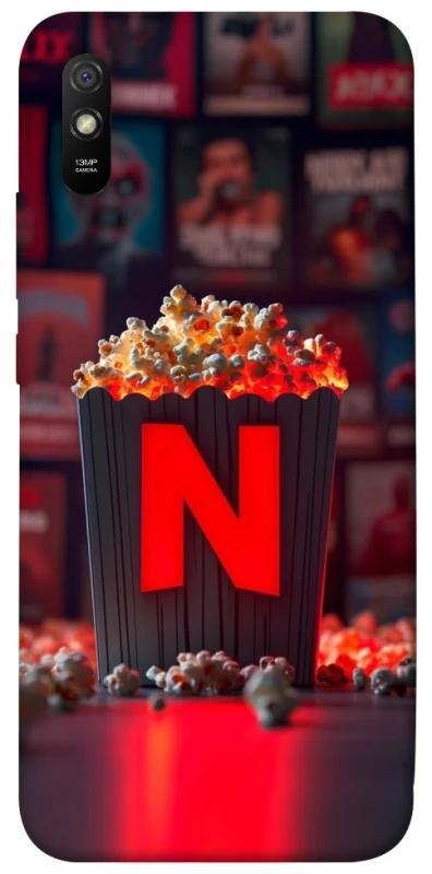 Чохол на Xiaomi Redmi 9A Netflix and popcorn фото 1 з 1