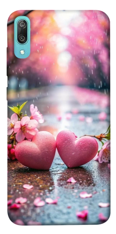Чохол на Huawei Y6 Pro (2019) Pink heart фото 1 з 1