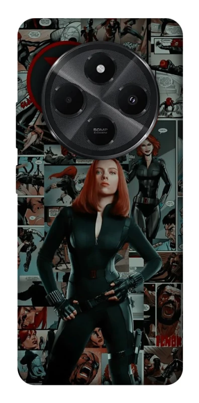 Чехол на Xiaomi Redmi A3 Pro Black Widow фото 1 из 1